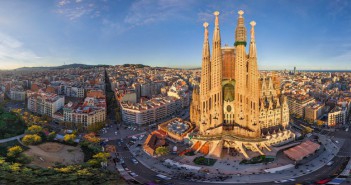 Barcelona Panoramic Sagrada Familia