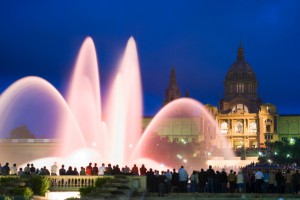 Montjuic Fountain Barcelona