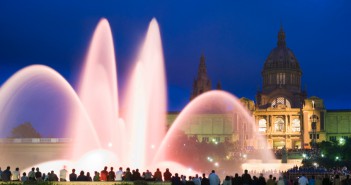 Montjuic Fountain Barcelona