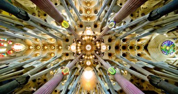 inside sagrada familia