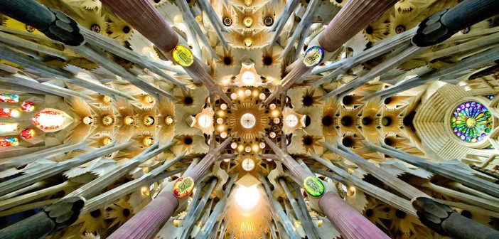 inside sagrada familia