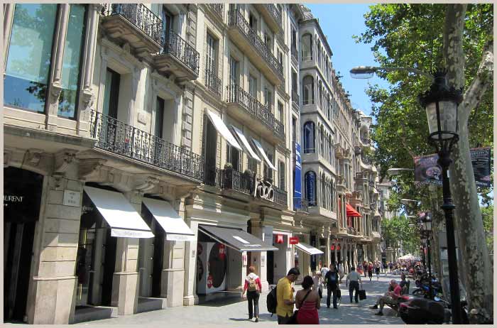 passeig de gracia shopping