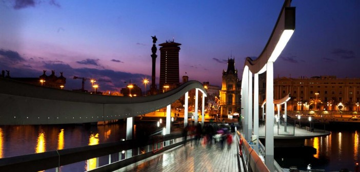 Port Vell by night