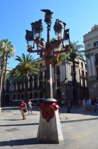 Gaudi Lamp Plaça Reial