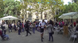 Plaça Osca Barcelona