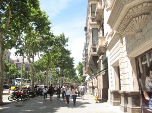 barcelona shopping