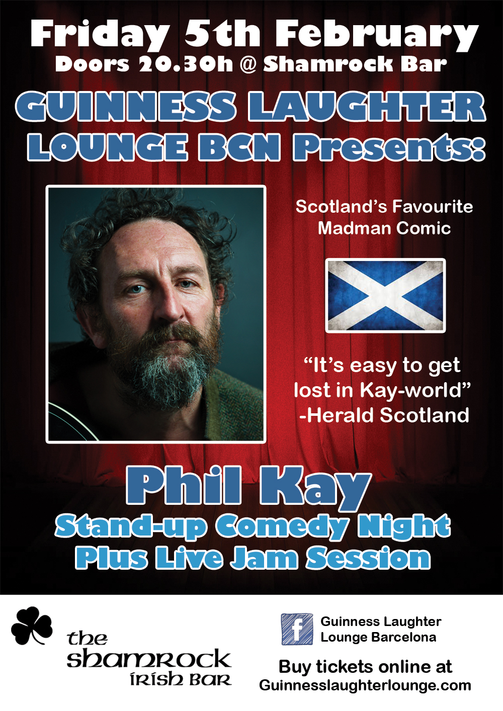 Phil Kay stand up comedy