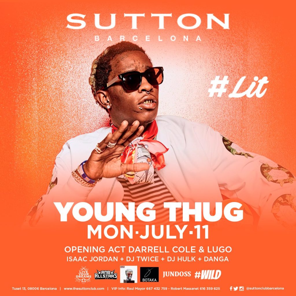 Young Thug Barcelona