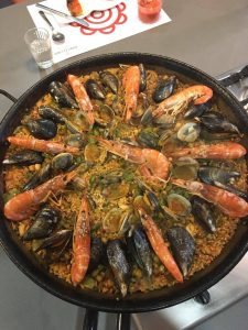 Paella completed