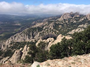 landscape from summit