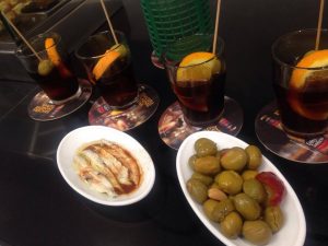 vermouth and olives