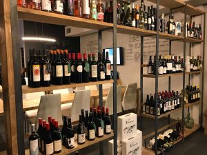 Wine shelves
