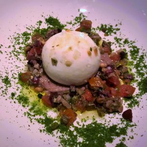 Burrata salad