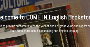 come in english bookshop barcelona