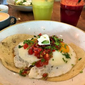 Eggs rancheros