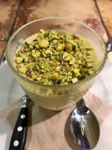 Pistachio dessert