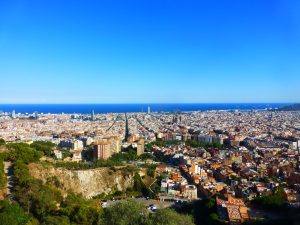 Best free viewpoints in Barcelona