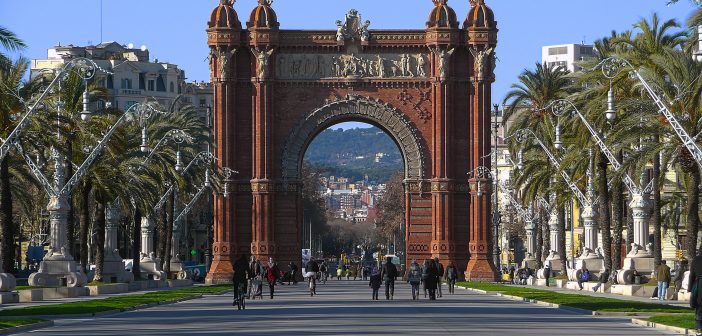 Arc de Triomf of Barcelona