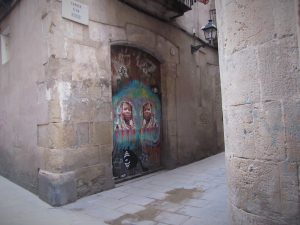 street art in Barcelona