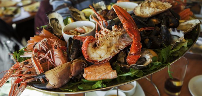 seafood in Barcelona