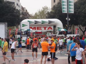 Running in Barcelona