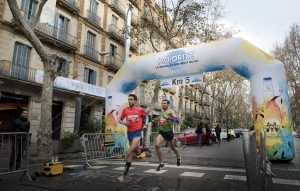 Running in Barcelona