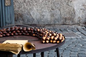 chestnuts stall